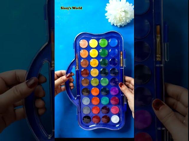 3M  views DOMS 36 Shades Water Colour Cake Unboxing  For ₹165  #shorts #unboxingvideo #flipkart