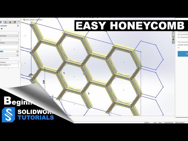 SolidWorks /SolidWorks Tutorial Honeycomb /SolidWorks