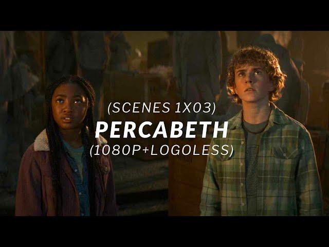 Percy & Annabeth Scenes (1x03) (percy jackson and the olympians disney)