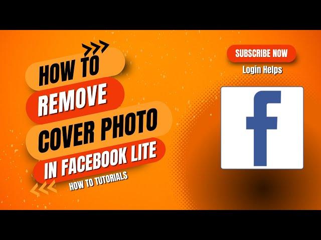 How to Delete Cover Photo in Facebook Lite | Remove FB cover Photo