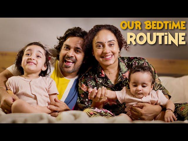 Our Bedtime Routine | Pearle Maaney | Baby Nila & Nitara