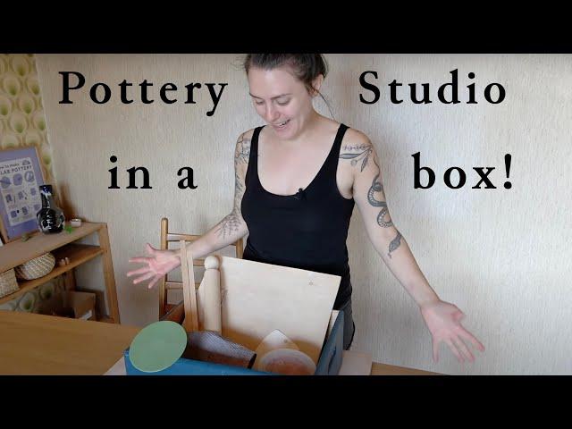 Make Pottery Anywhere! My beginner guide to making pottery in your kitchen (or bedroom or backyard)!