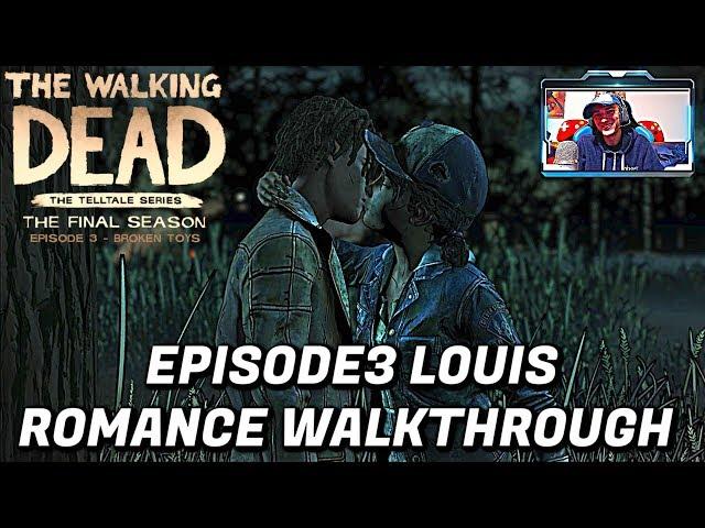 The Walking Dead:Season 4: "The Final Season" Episode 3 "Broken Toys"  Louis Romance Walkthrough