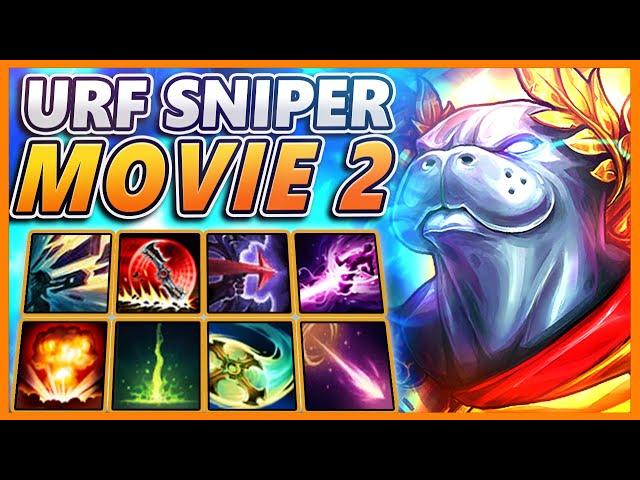 THREE HOURS OF MY BEST URF SNIPER CONTENT (URF MOVIE 17) - BunnyFuFuu | League of Legends