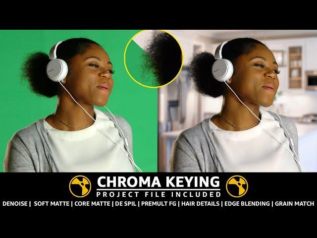 Chroma Keying Compositing Tutorial in Nuke  | Better Way To Do Edge Blend in Nuke