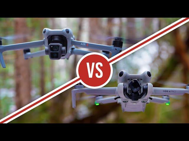 DJI Air 3 vs. Mini 4 Pro: Battle of the Small Drones!