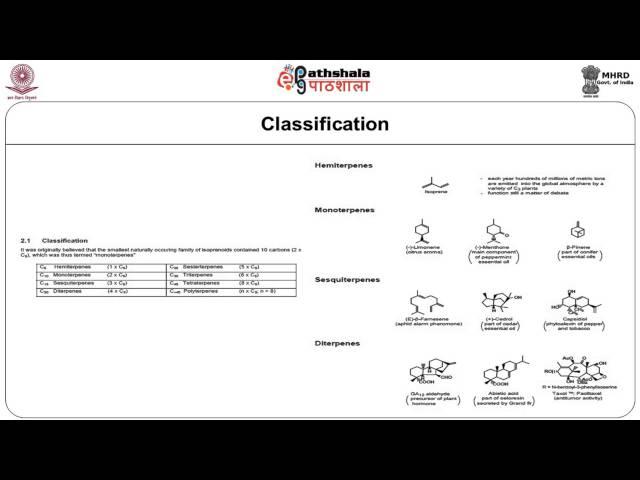 Terpenes, terpenoids, saponins and tocotrienols