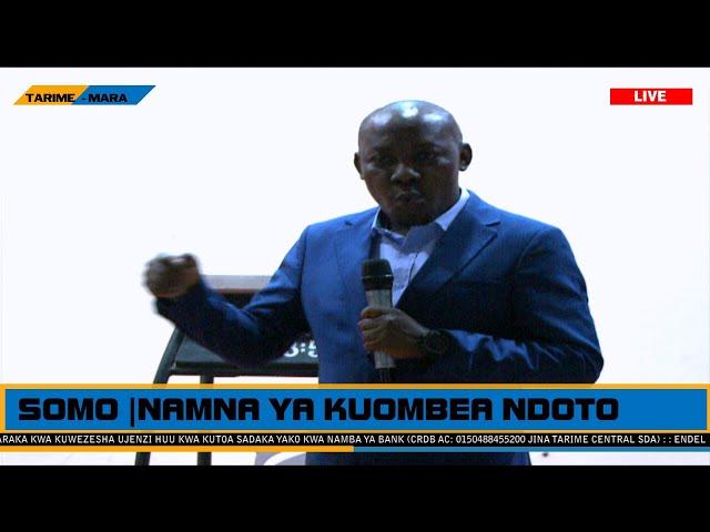 #LIVE:  NAMNA YA KUOMBEA NDOTO KATIKA MAISHA I J TATU  BARIADI KATI NA JAPHET MAGOTI