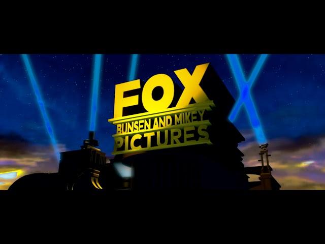 Fox Bunsen and Mikey Pictures logo (2010) (The Darker Outage 2 Variant)