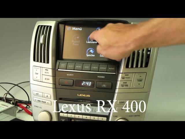 Lexus RX 400 Navigationssystem Displayeinheit Verstärker / Reparatur / Meisterhand-Service