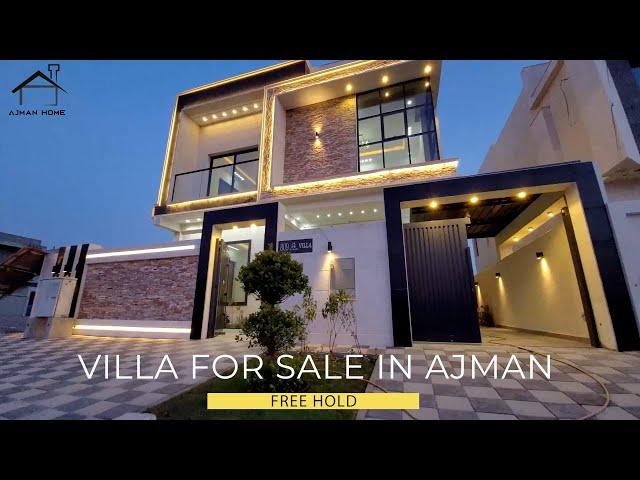 Villa For Sale In Ajman | Al Yasmin Area | 5BHK | Free Hold For All Nationalities