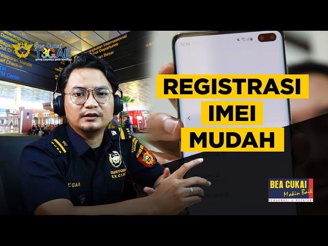 TUTORIAL REGISTRASI IMEI (untuk HKT yang dibawa dari luar negeri) #BincangBeaCukai Eps. 1