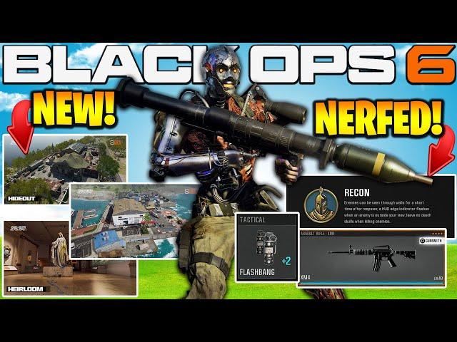 Black Ops 6 MASSIVE UPDATE! SEASON 1 CONTENT, META CHANGES, RECON NERFED & MORE! (BO6 1.06 Update)