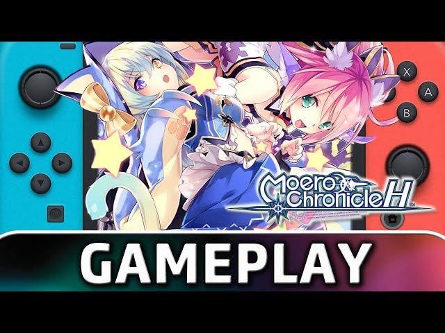 Moero Chronicle Hyper | 10 Minutes of Gameplay on Switch