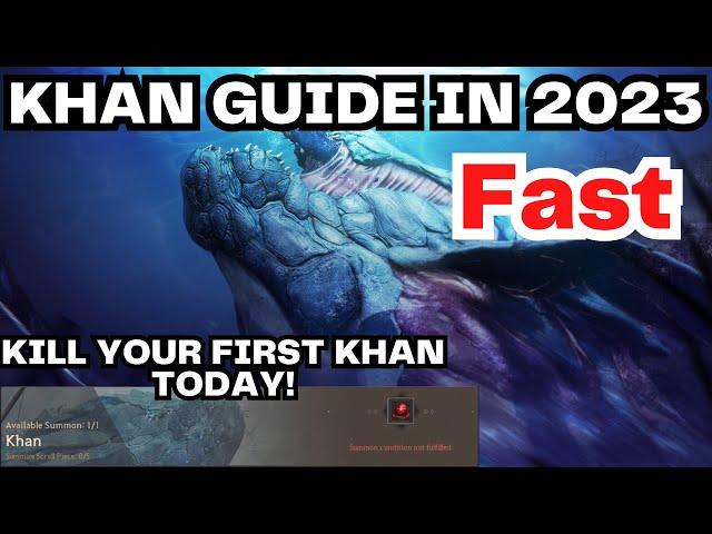 BDO| Easy Khan Guide in 2023