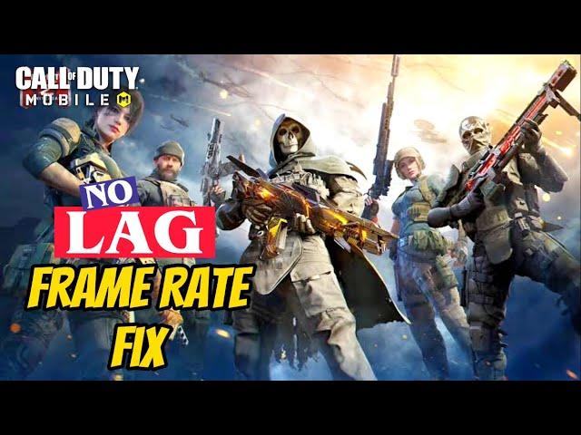 How to Fix Lag Issue In Call Of Duty Mobile Season 10 For Low End Devices | Lag In Frame Rate Fix