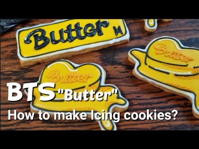 BTS | Butter | cookies | 아이싱쿠키 | How to make icing cookies | 365스윗