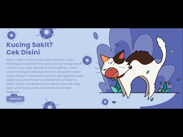 Aplikasi Sistem Pakar Diagnosis Penyakit Virus Pada Kucing Menggunakan Metode Fuzzy Logic