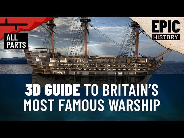 3D Guide to Britain's Most Famous Warship - HMS Victory