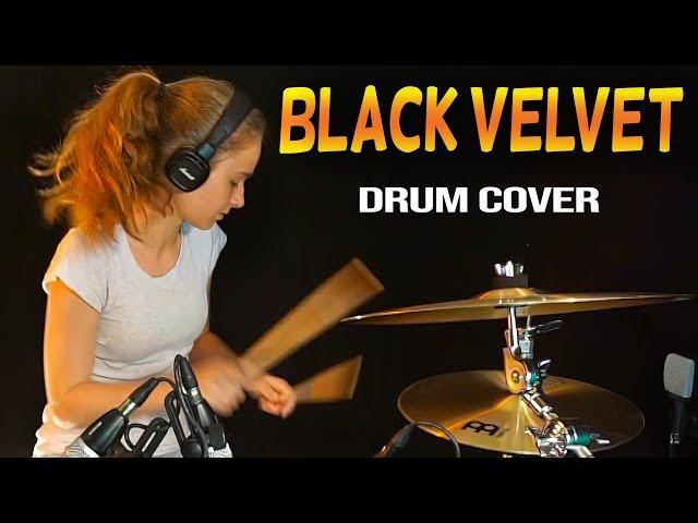 Black Velvet (Alannah Myles); drum cover by @sina-drums