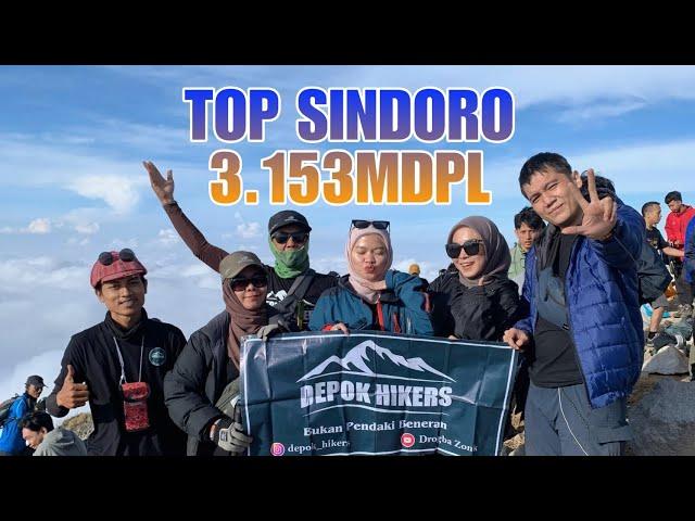 [4K] PENDAKIAN  GN.SINDORO  PART 2 -SUMMIT- DEPOK HIKERS