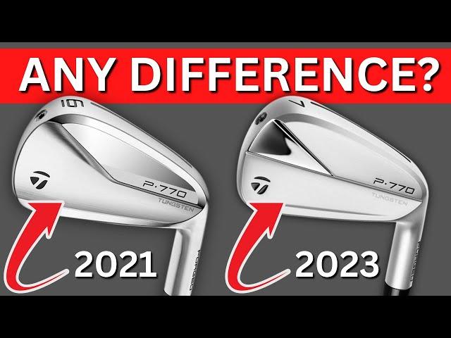 NEW vs OLD - TaylorMade P770 2023 Model vs 2021 Model