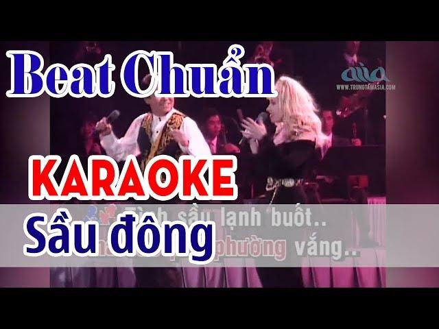 Sầu Đông Karaoke Song Ca - Asia Karaoke Beat Chuẩn