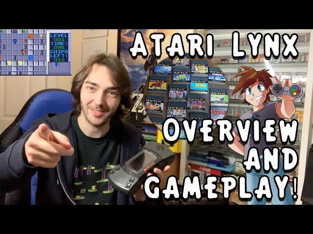 Atari Lynx II System Overview and Gameplay!