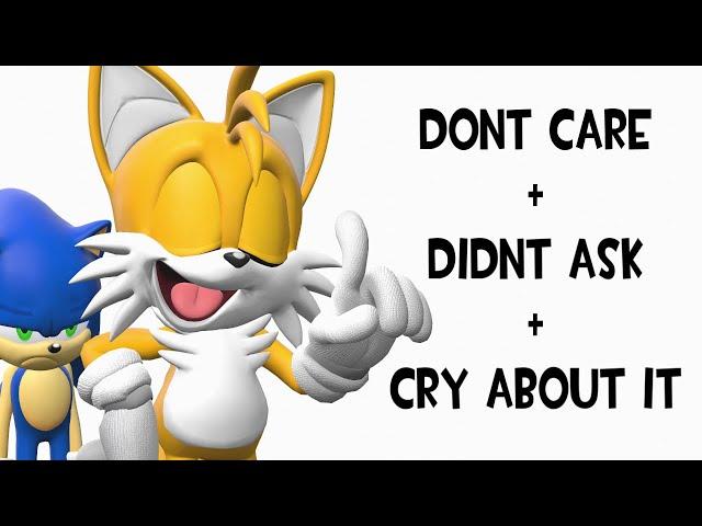 Don't Care + didn't Asked + Cry about it | Tails (Garry's mod animation)