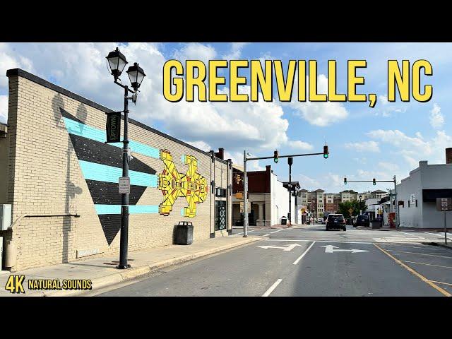 Greenville - Come Drive thru the Bustling Coastal Area City!