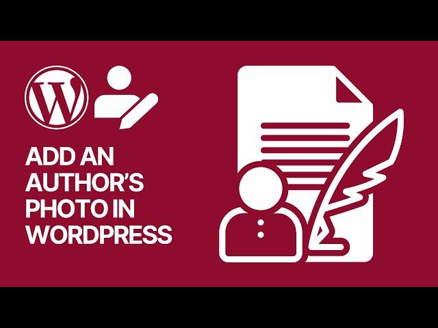 How to Add an Author’s Photo and Profile in WordPress For Free? Tutorial