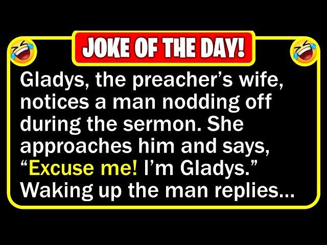  BEST JOKE OF THE DAY! - Gladys takes pride in being part of the congregation and... | Funny Jokes