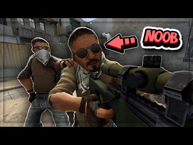 Teaching a Noob to play CSGO || CSGO Funny Moments Deleted Scenes w/ The Content Crew