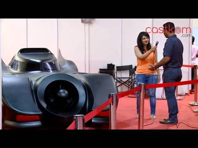 Batmobile Replica by Executive Modcar Trendz at Times Auto Show 2015