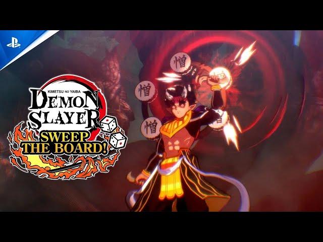 Demon Slayer -Kimetsu no Yaiba- Sweep the Board! - Launch Trailer | PS5 & PS4 Games