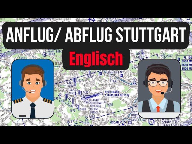 VFR Sprechfunk: Stuttgart EDDS auf Englisch (BZF 1)