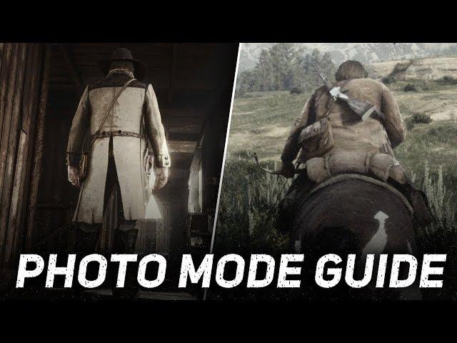 Red Dead Redemption 2 PC - Photo Mode Guide (How To Take Great Photos in RDR2)