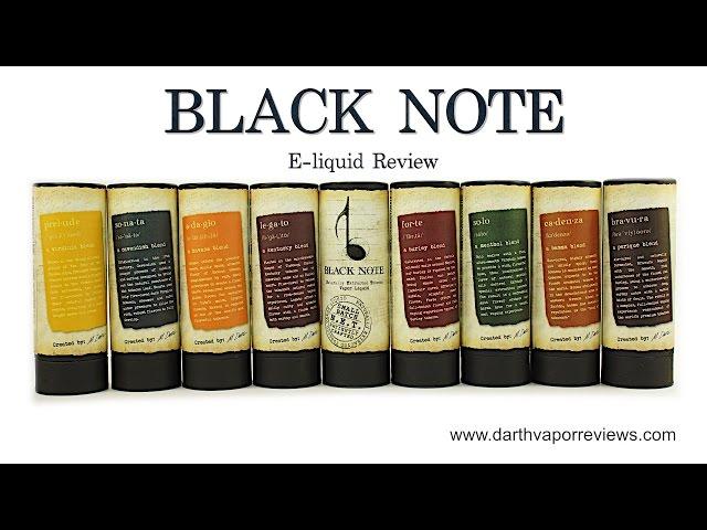 Black Note: E-Liquid & "The Notebook" Review