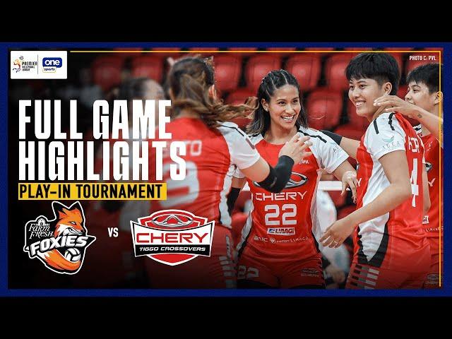 FARM FRESH vs. CHERY TIGGO | FULL GAME HIGHLIGHTS | PLAY-IN TOURNAMENT | PVL ALL-FILIPINO CONFERENCE