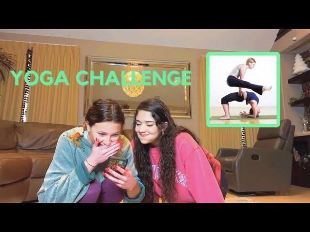 YOGA CHALLENGE!! (best friends edition)