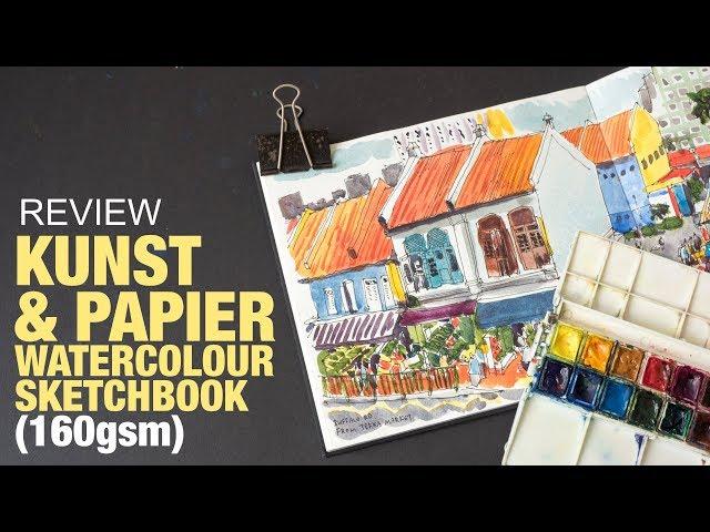 Review: Kunst & Papier Watercolour Sketchbook (160gsm)