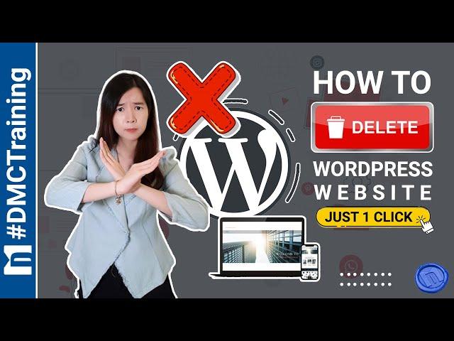 How To Delete Wordpress Website and Start Over 【Four Clicks】