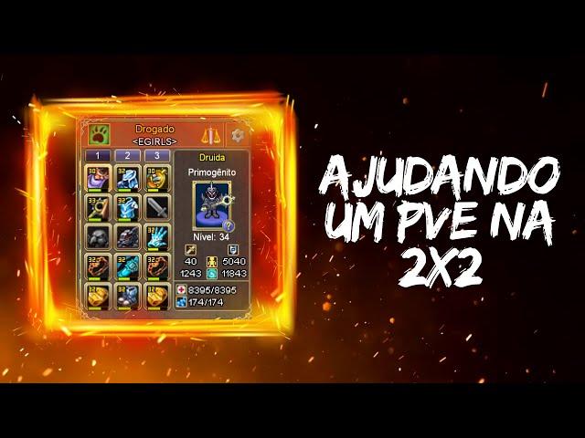 DRUIDA CARRENGANDO UM PVE NA ARENA 2X2  - WARSPEAR ONLINE