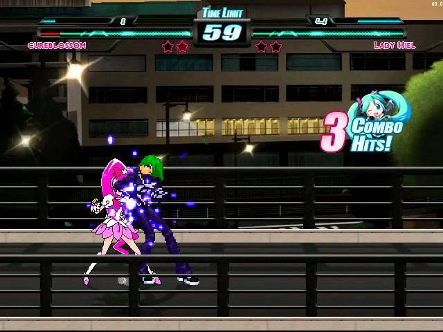 [M.U.G.E.N] Cureblossom VS Lady Hiel