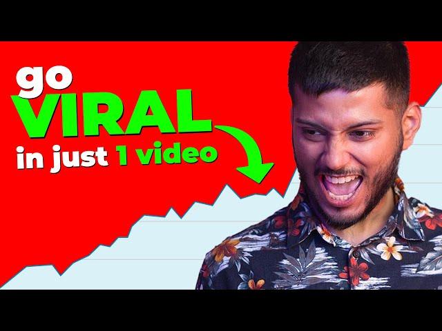 How to Go Viral on YouTube- in 1 Just Video