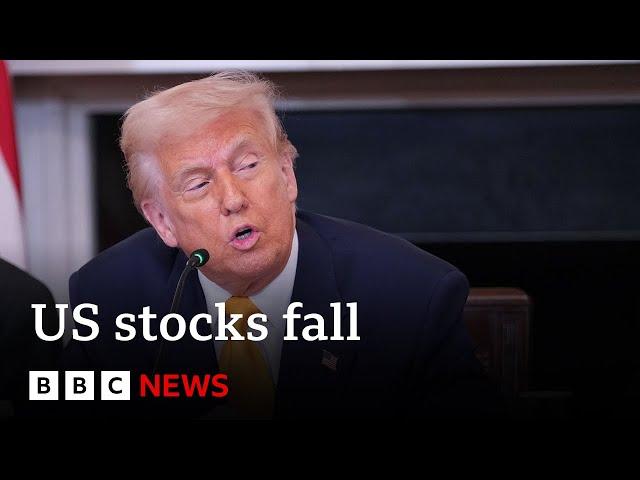 US stocks plunge as fears grow over economic slowdown | BBC News