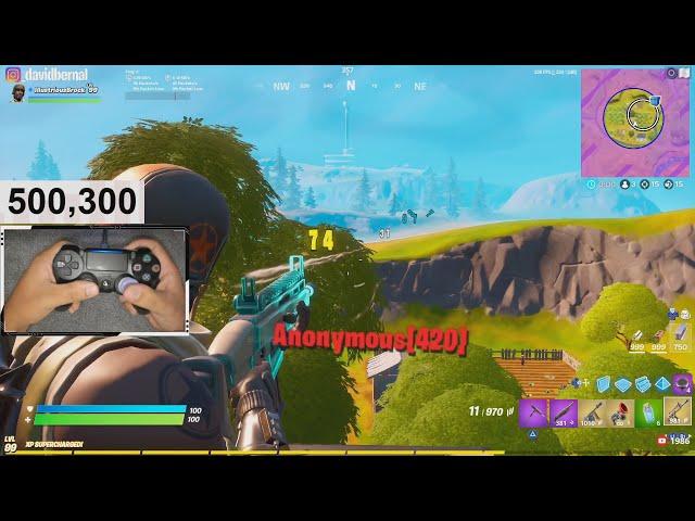 Don't need to see your enemy if you have Aimbot   | BrockPlaysFortnite