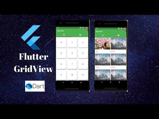 Flutter-Gridview Tutorial -Become expert on gridview