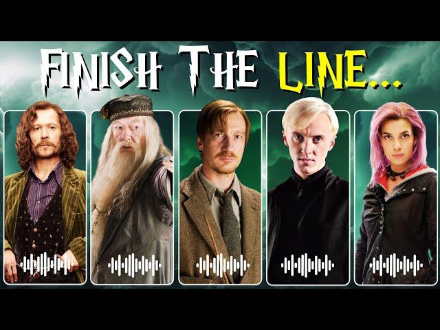 Finish the Line  | Harry Potter Edition ‍