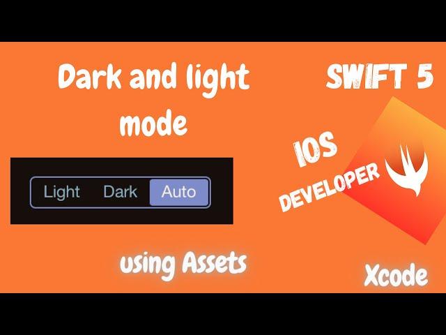 darkmode and lightmode in swift 5